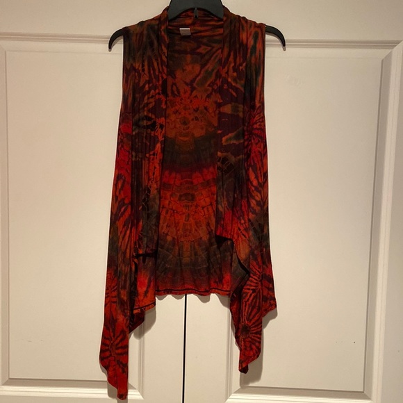 Vintage ANANTARA boho fire vest NWOT festival fairycore Labyrinth Legend - Picture 9 of 16